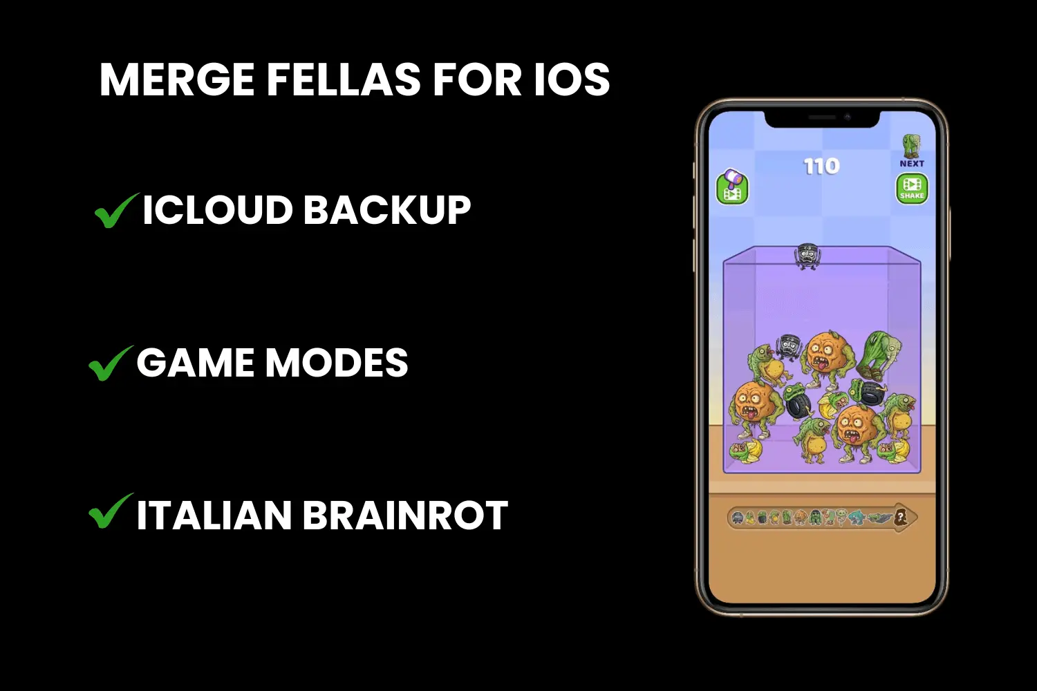 merge fellas for ios